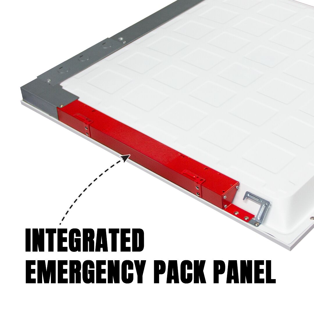 2x2 LED Backlit Panel Light with Emergency Battery Backup