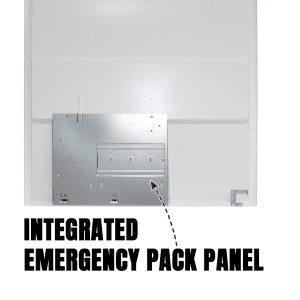 2x2 Troffer Center Basket with Emergency Battery Backup