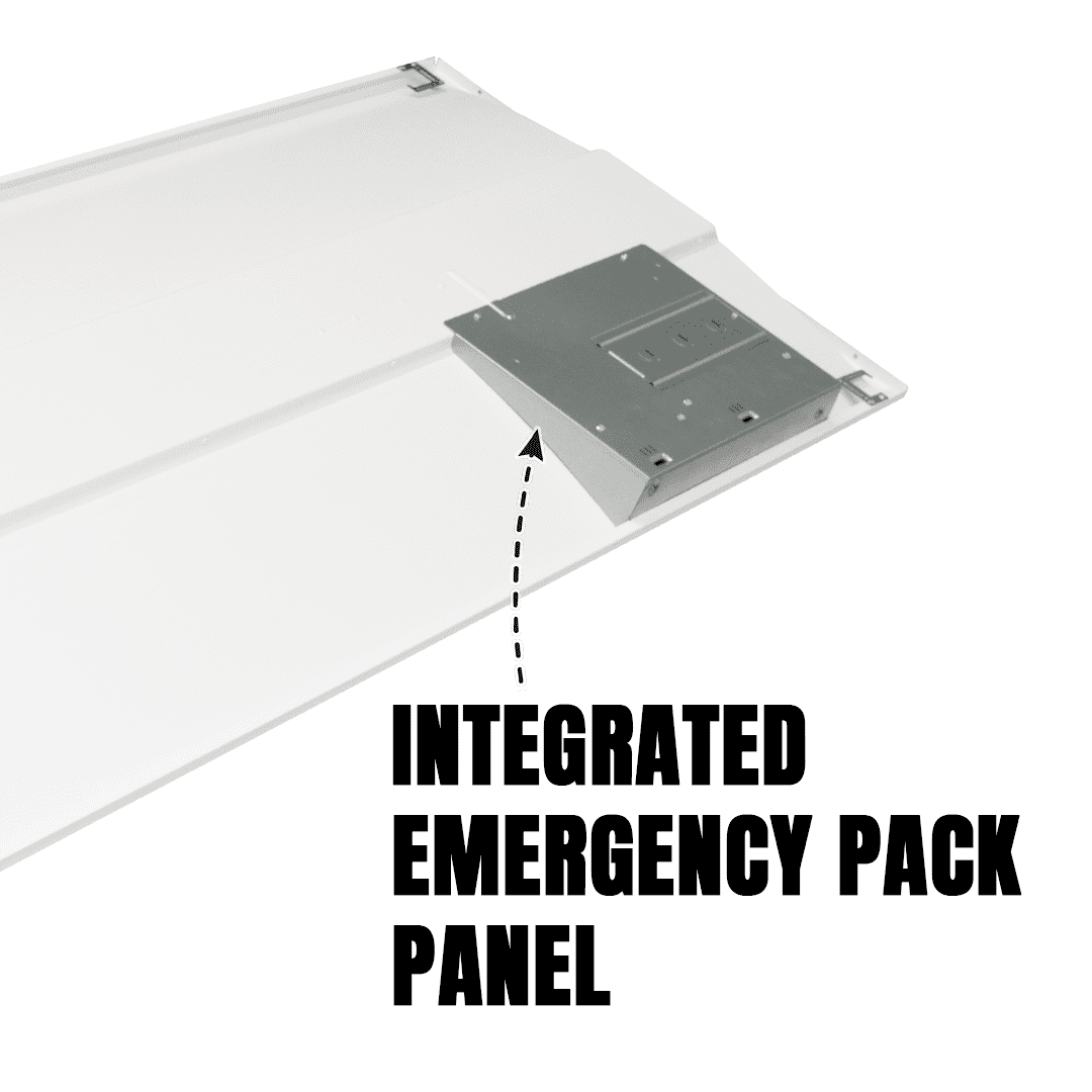 2x4 Troffer Center Basket with Emergency Battery Backup