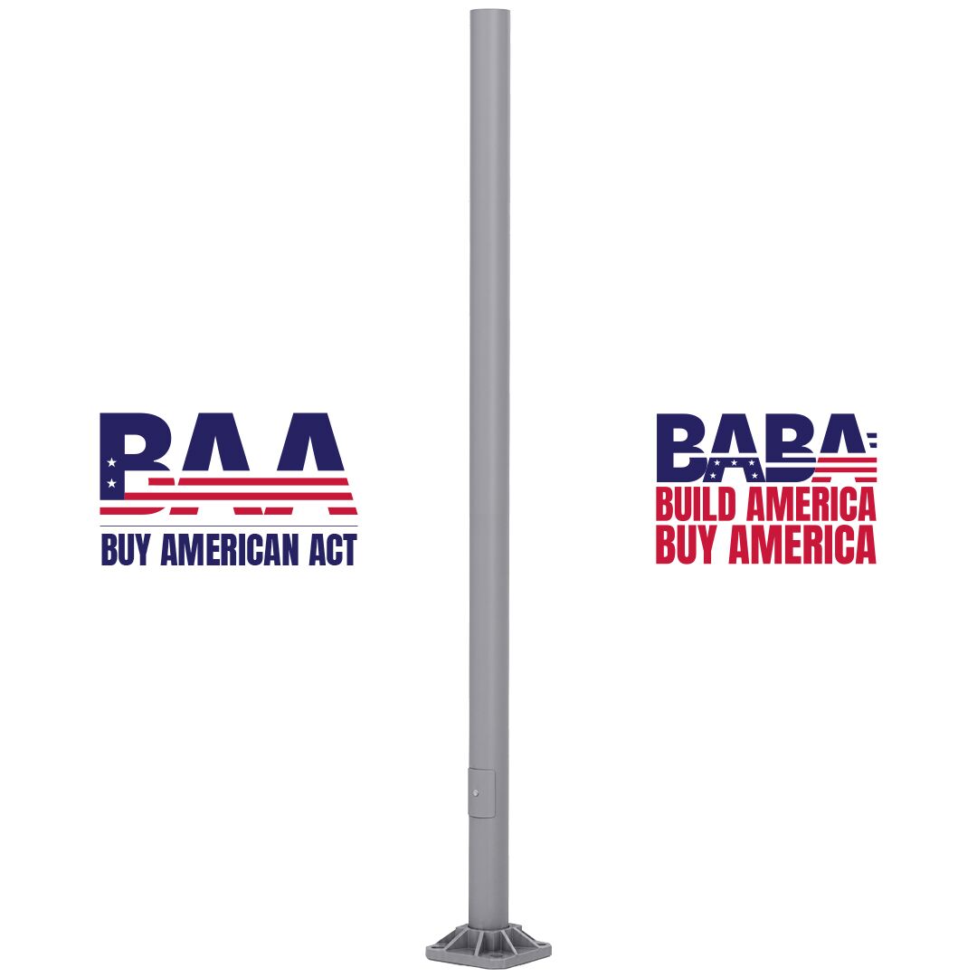 Round Non-Tapered Aluminum Lighting Pole (RNTA)
