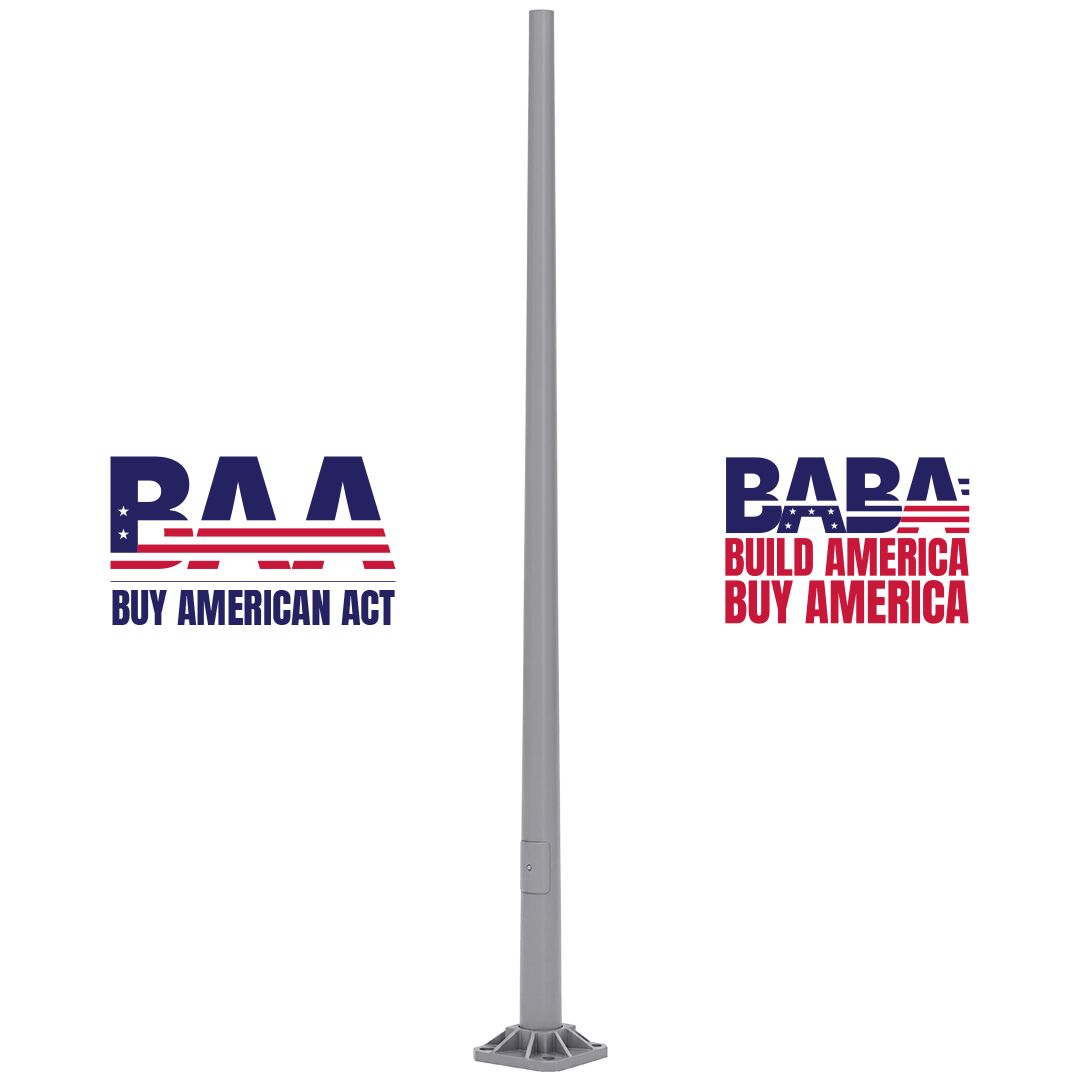 Round Tapered Aluminum Lighting Pole (RTA)