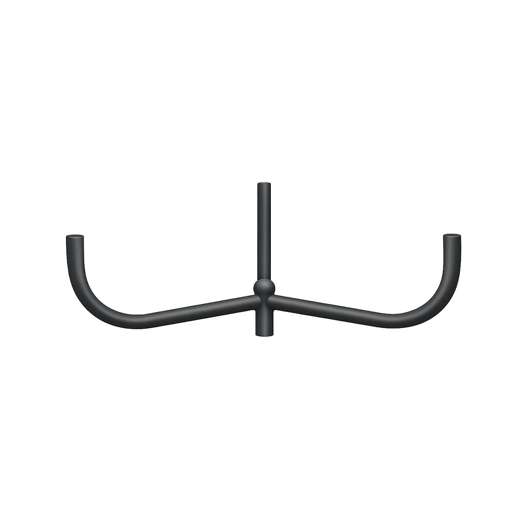 Bullhorn 3 Arm Round-Round-120 Degree