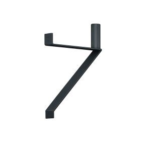 Steel Angular Wall Mount With 2 3/8 Tenon