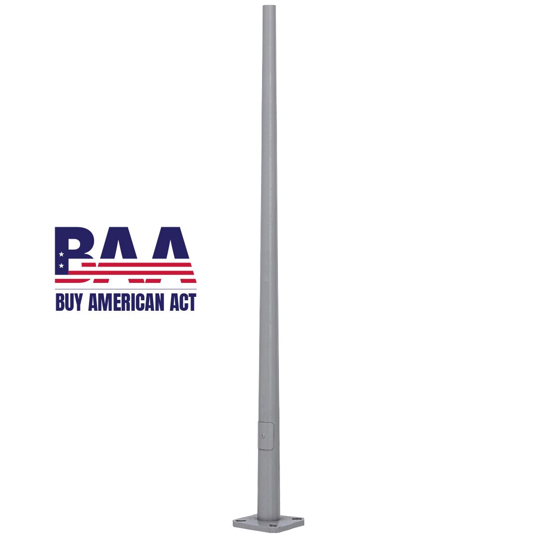 Round Tapered Steel Lighting Pole (RTS)