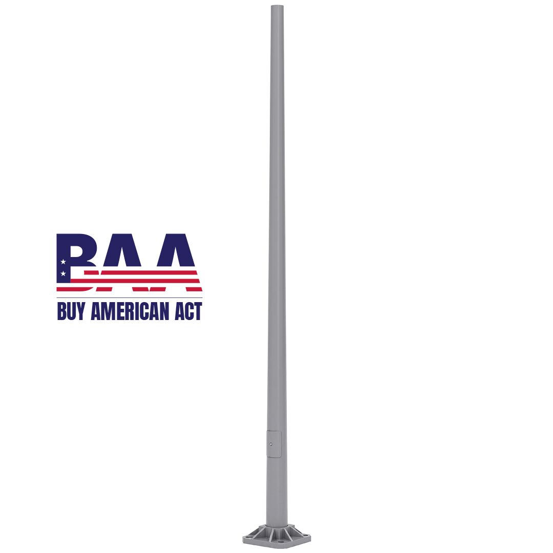 Round Tapered Aluminum Lighting Pole (RTA)