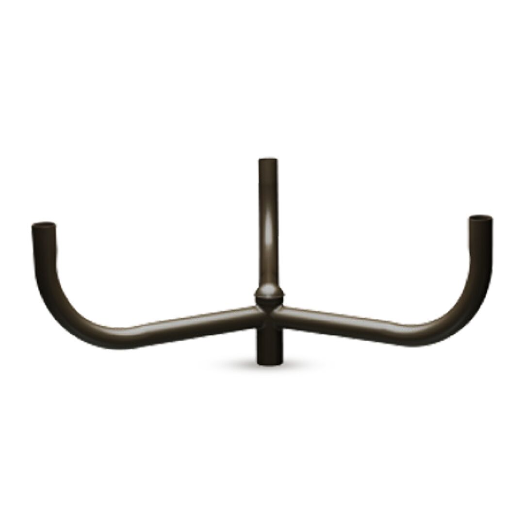 BULLHORNE 3 ARM ROUND 120 DEGREE BRONZE
