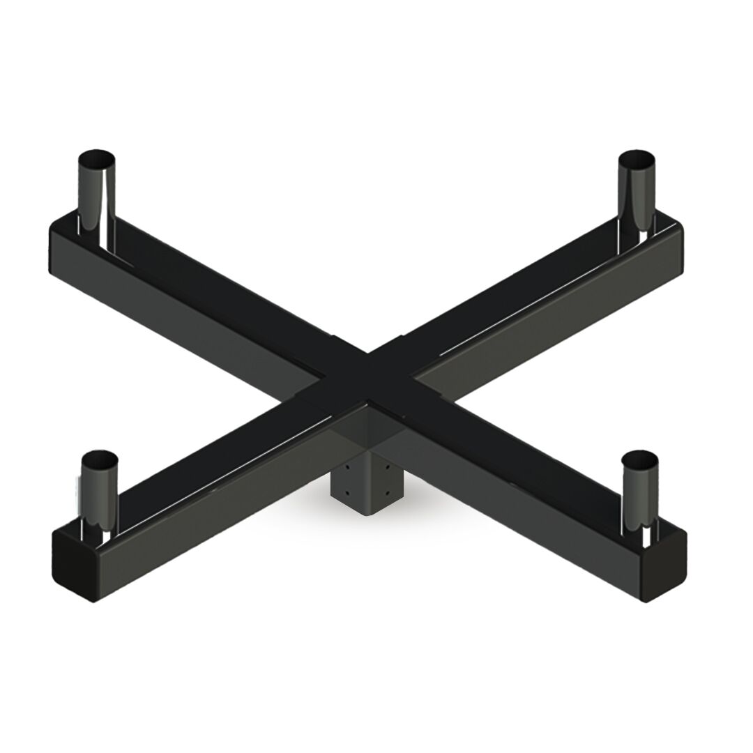 BULLHORNE 4 ARM ROUND SQUARE ROUND INLINE BRONZE