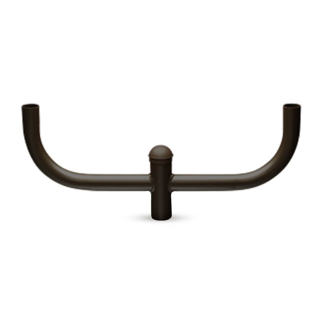 BULLHORNE 2 ARM ROUND INLINE BRONZE